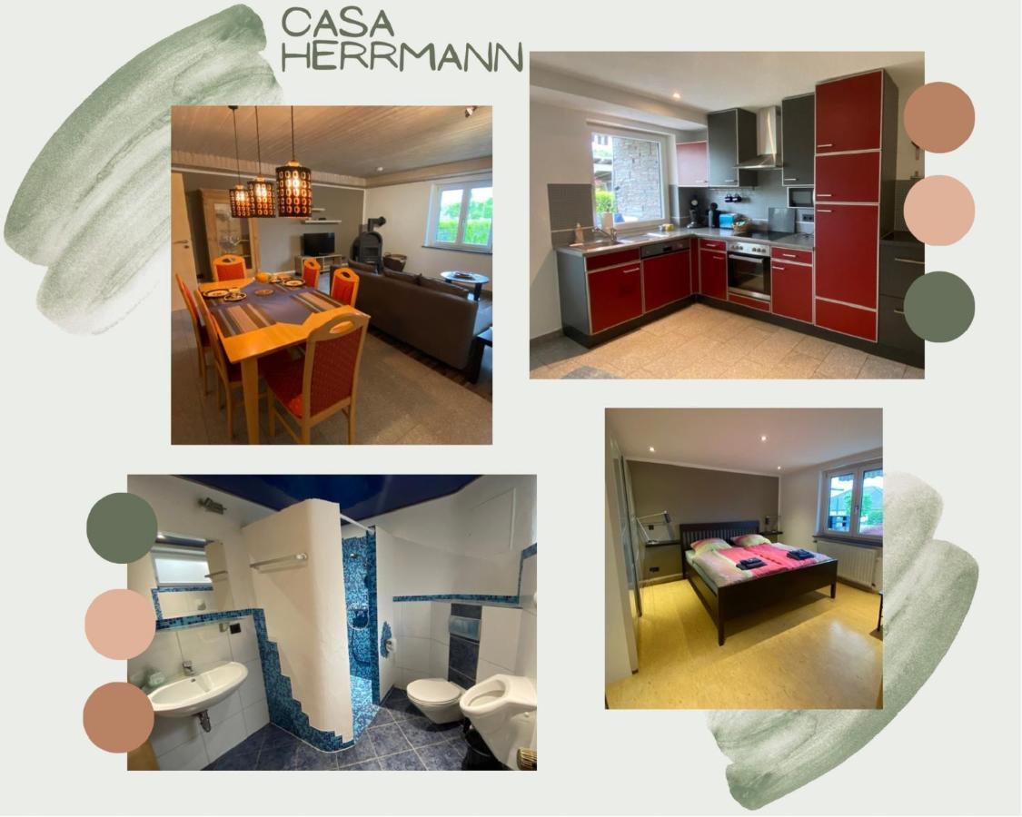 Ferienwohnung Casa Herrmann Losheim am See Exterior foto